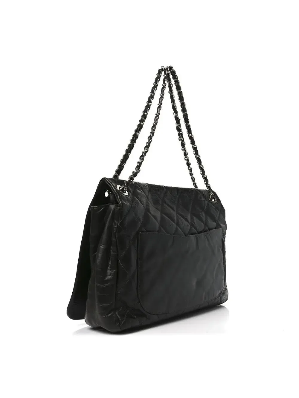 Chanel Glazed Calfskin Quilted Cc Xl #328253C19B